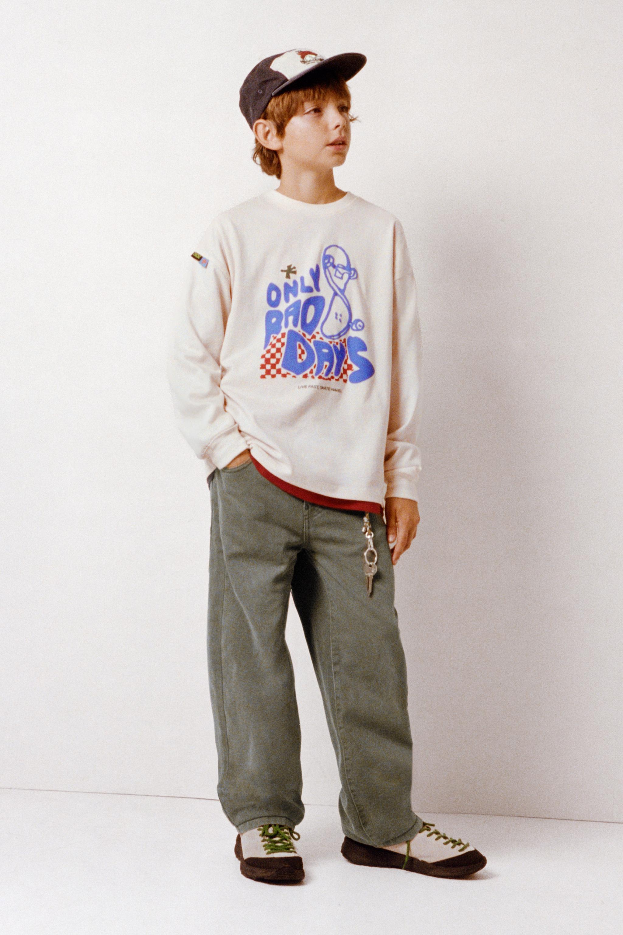 PRINTED LABEL T-SHIRT